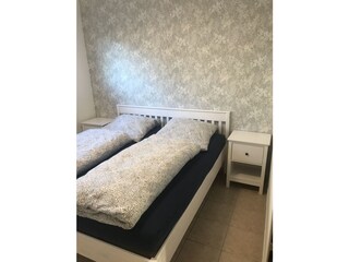 Das Schlafzimmer komplett neu.