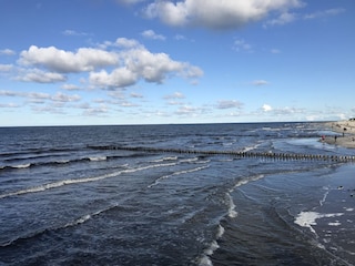 Verschiedene Strandabschnitte laden zum erkunden ein.