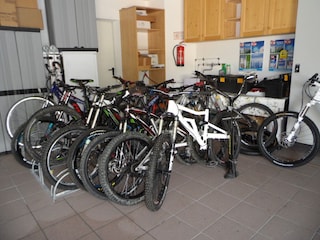 Eigene Bikegarage