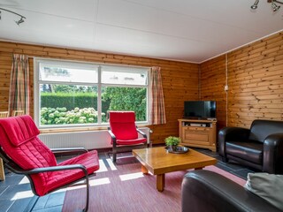 Das geschmackvoll eingerichtete Wohnzimmer