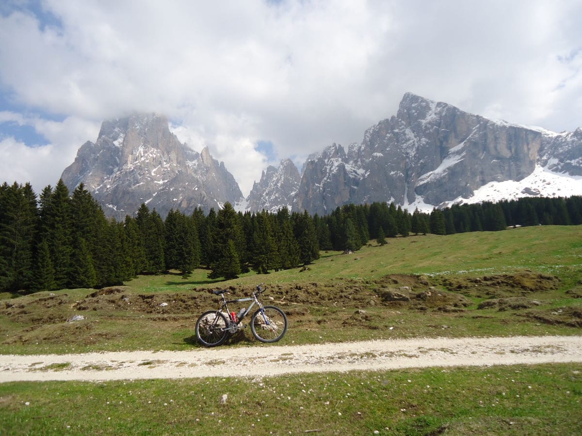 Eine Biketour auf der Seiserhochplato