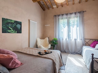 Villa del Duca - double room with extra bed