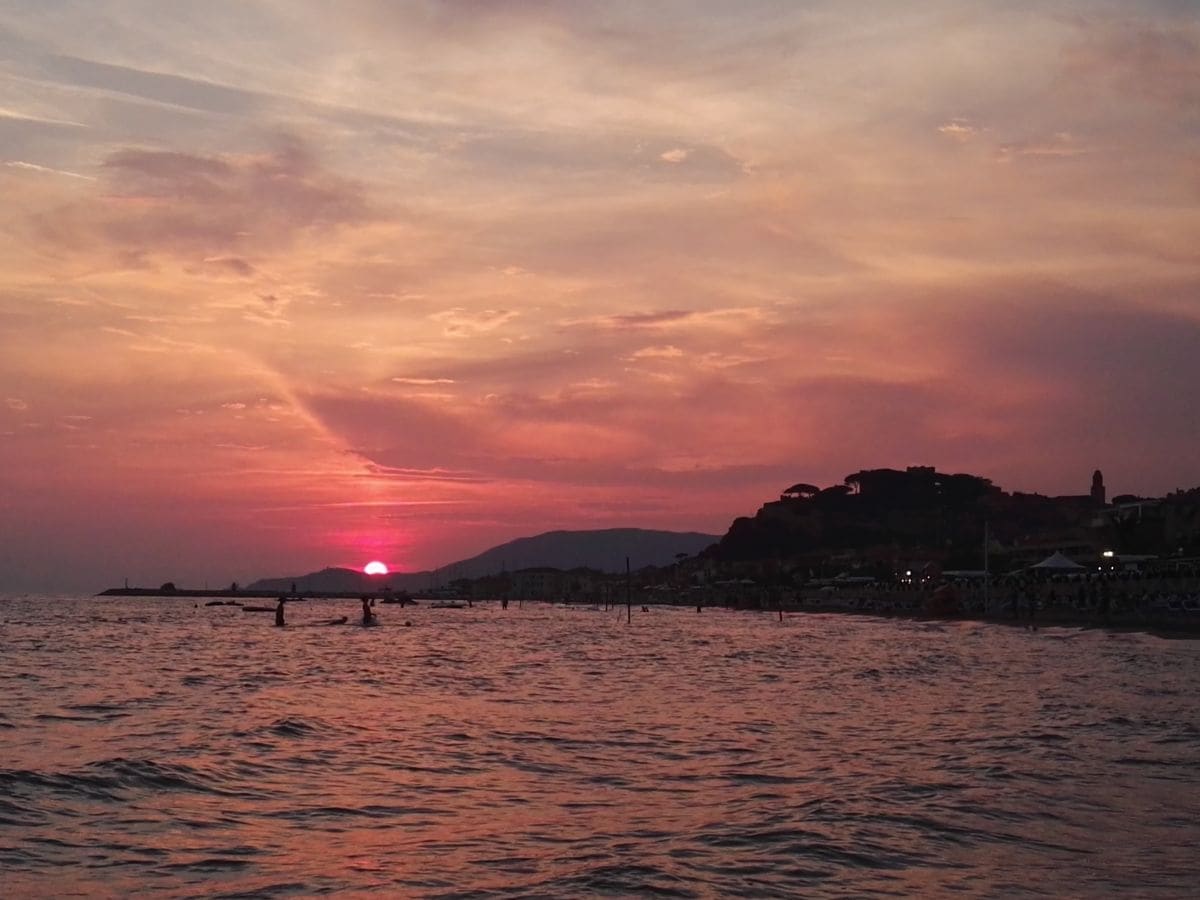 Abendstimmung am Strand