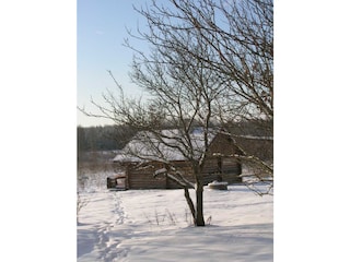 Die Sauna im Winter