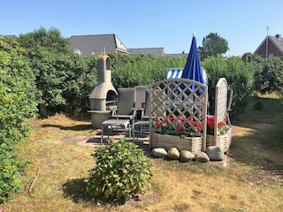Ihr Grillplatz mit Strandkorb