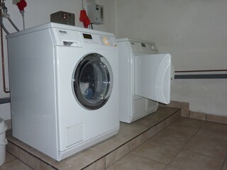 Waschküche im Keller