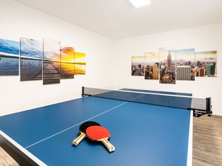 Tischtennis im Souterrain