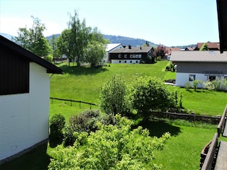 Blick vom Balkon Richtung Imberg