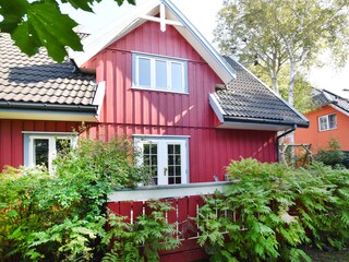 Veranda auf der Rückseite