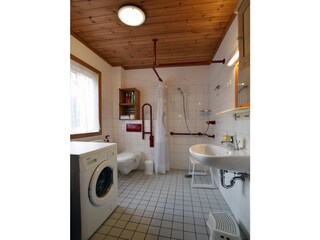Duschbad/WC im Erdgeschoss