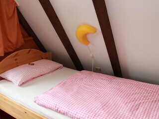 Schlafzimmer Obergeschoss links