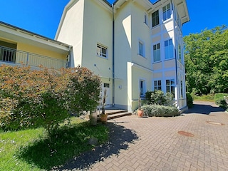 Außensicht Anbau/Eingang