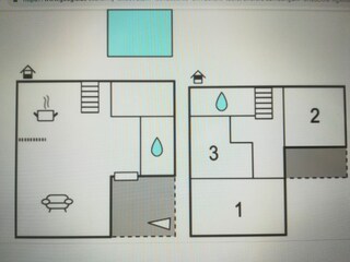 Casa per le vacanze Nedescina Pianta del piano 31