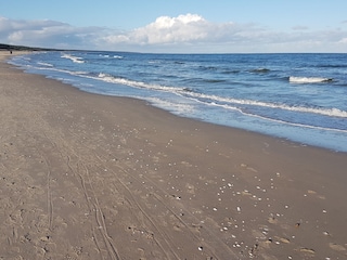 Strand im Januar