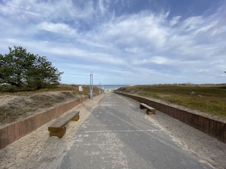 Zugang zum Strand in Trassenheide