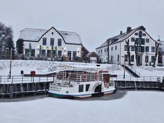 Museumshafen im Winter