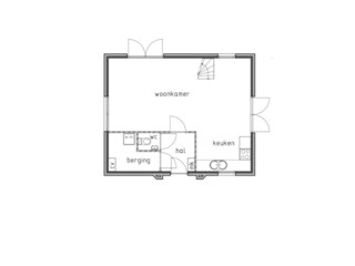 Casa de vacaciones Kamperland Plano de planta 41