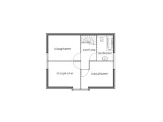 Casa de vacaciones Kamperland Plano de planta 42