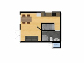 Appartamento per vacanze Groet Pianta del piano 23