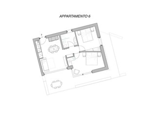 Appartamento per vacanze Malcesine Pianta del piano 20