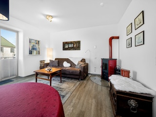 Altes Zollhaus Neukirchen Wohnzimmer