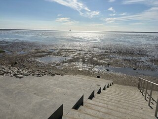 Treppen ins Watt