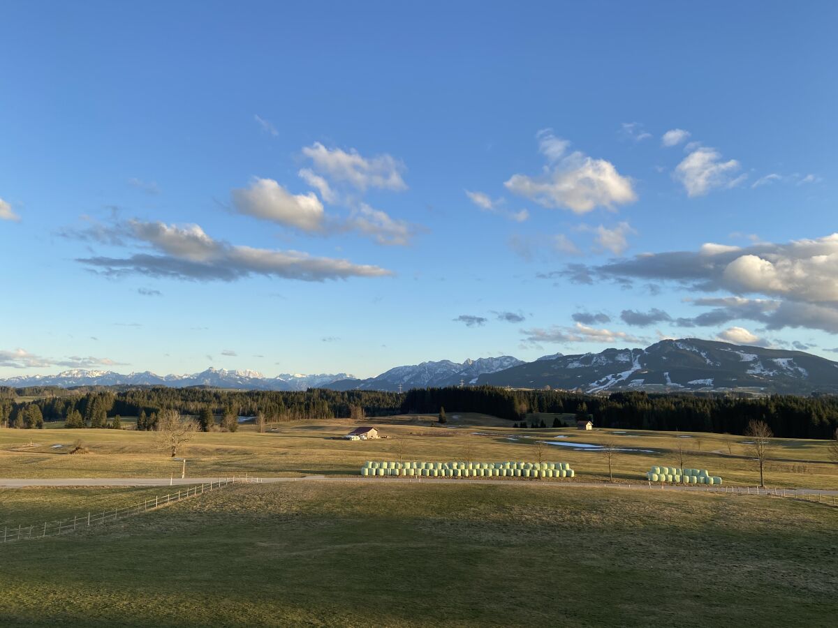 Aussicht vom Balkon