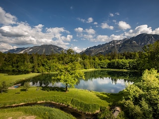 Blick vom Balkon