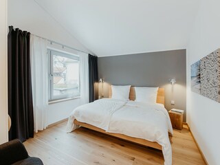 Schlafzimmer 1 Ferienhaus Strandgrau Usedom