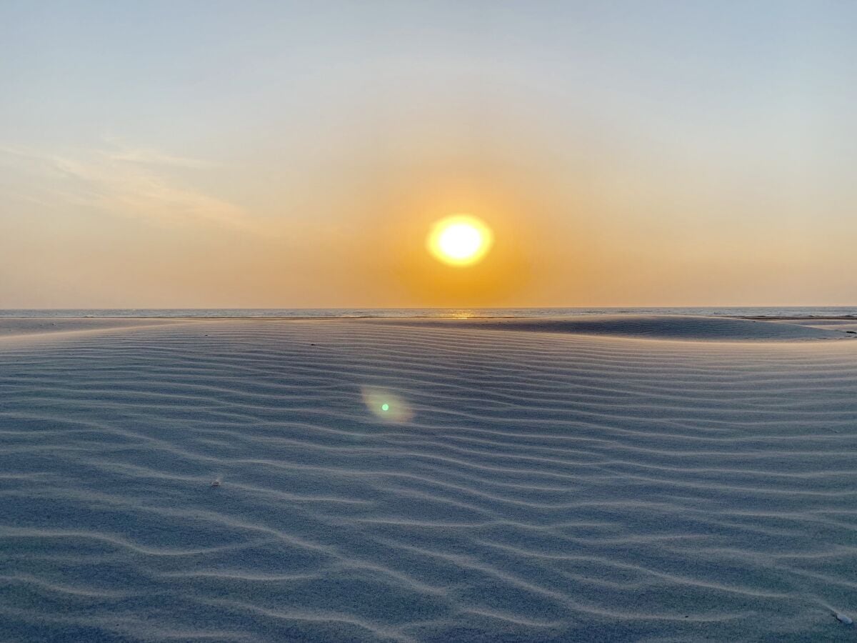 Sonnenuntergang am Nordstrand