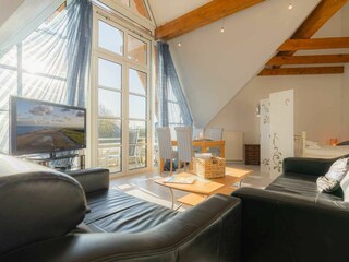 Wohn- und Schlafzimmer