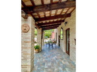 North facing verandah