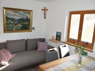 Couch in der Wohnküche