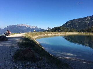 Jennersee mit Untersberg