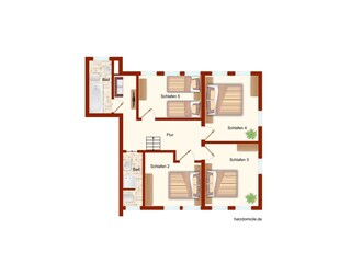 Sitzbereich Obergeschoss