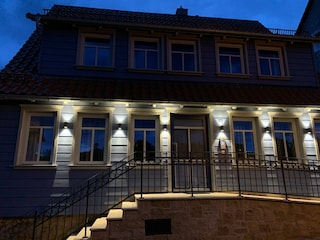 Haus Silbererz in der Dämmerung