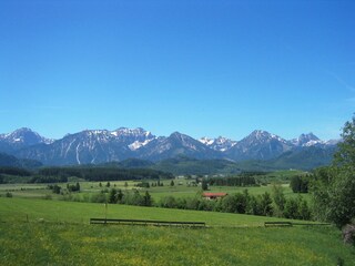 Aussicht vom Balkon