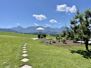 Entspannung pur auf der neuen Sonnenterrasse