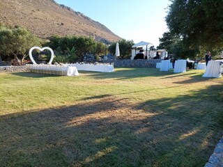 Wedding in our garden