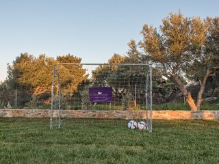 Big lawn and Soccer Goals