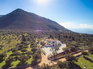 The Villa & the mountain
