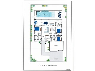 Villa Cape Coral Plano de planta 34