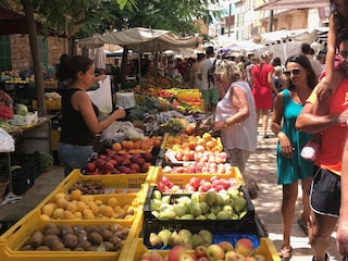 Markt in Santanyi Okt. 2021