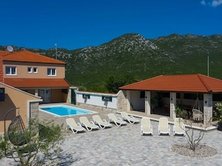Villa Vrgorac Buitenaudio-opname 12