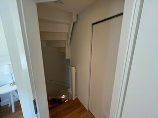 abgeschlossener Bereich zum Dachgeschoss