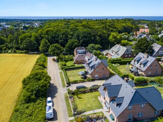 Das Meer nicht weit entfernt.