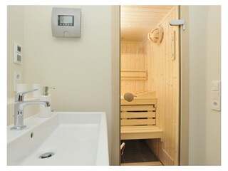 Sauna im UG