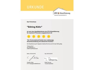 5- Sterne Klassifizierung vom DTV!