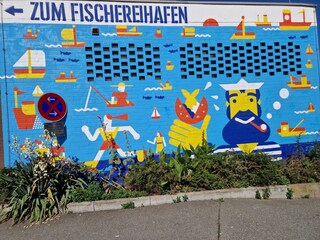 Direkt an der Priwallfähre