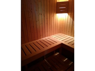 ebenso die Sauna